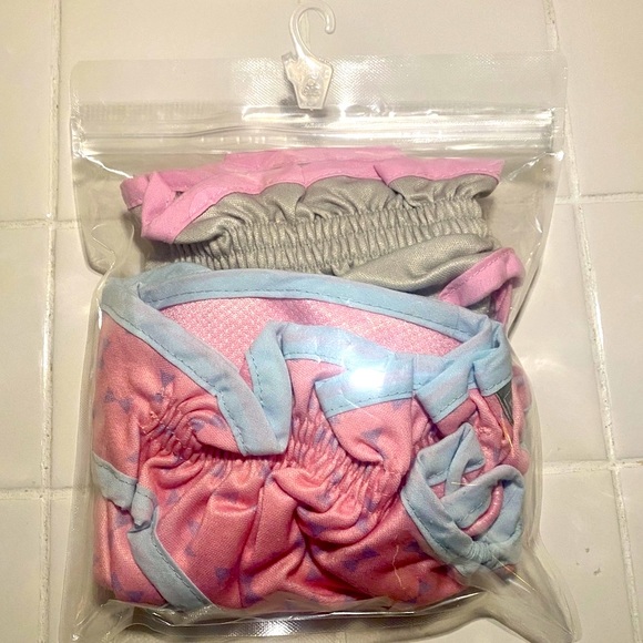 🐾TOP PAW🐾 2-PACK OF CUTE UNISEX DIAPER COVERUPS 🐩🐕 - Picture 2 of 9